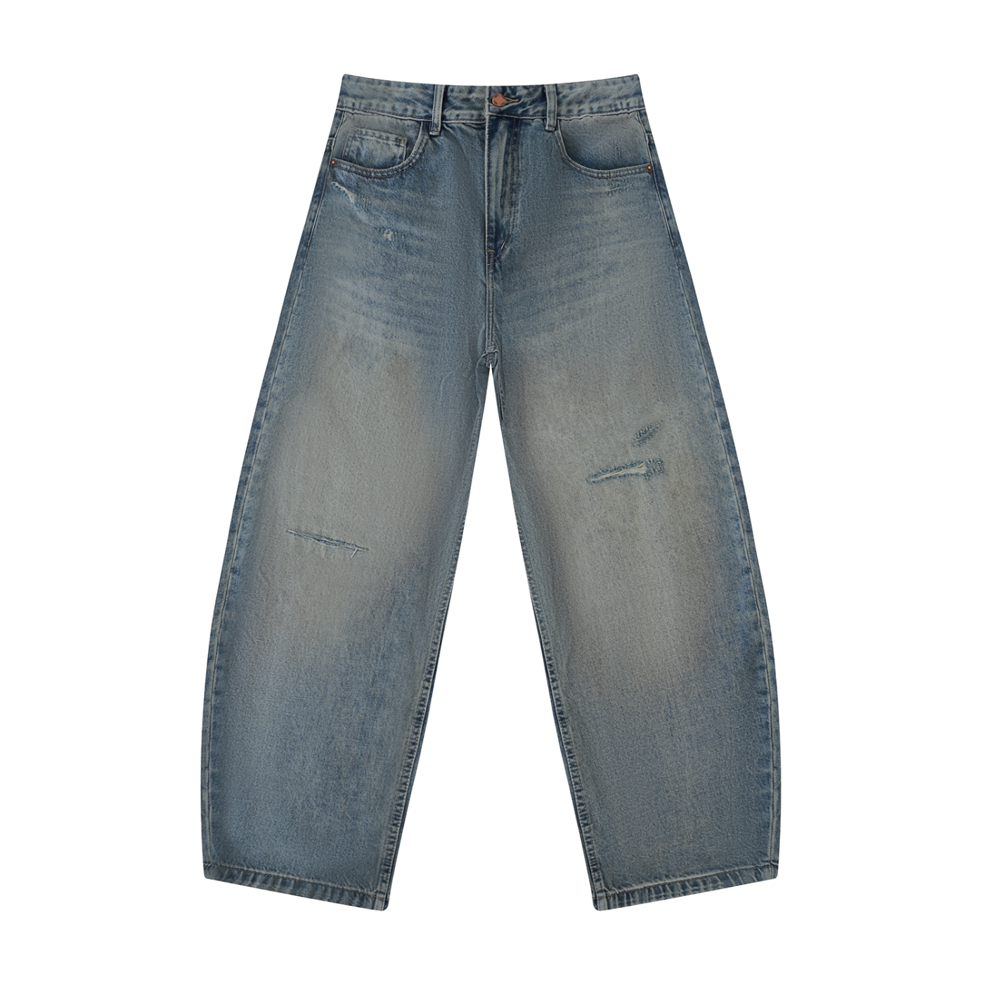 Men's Distressed Denim