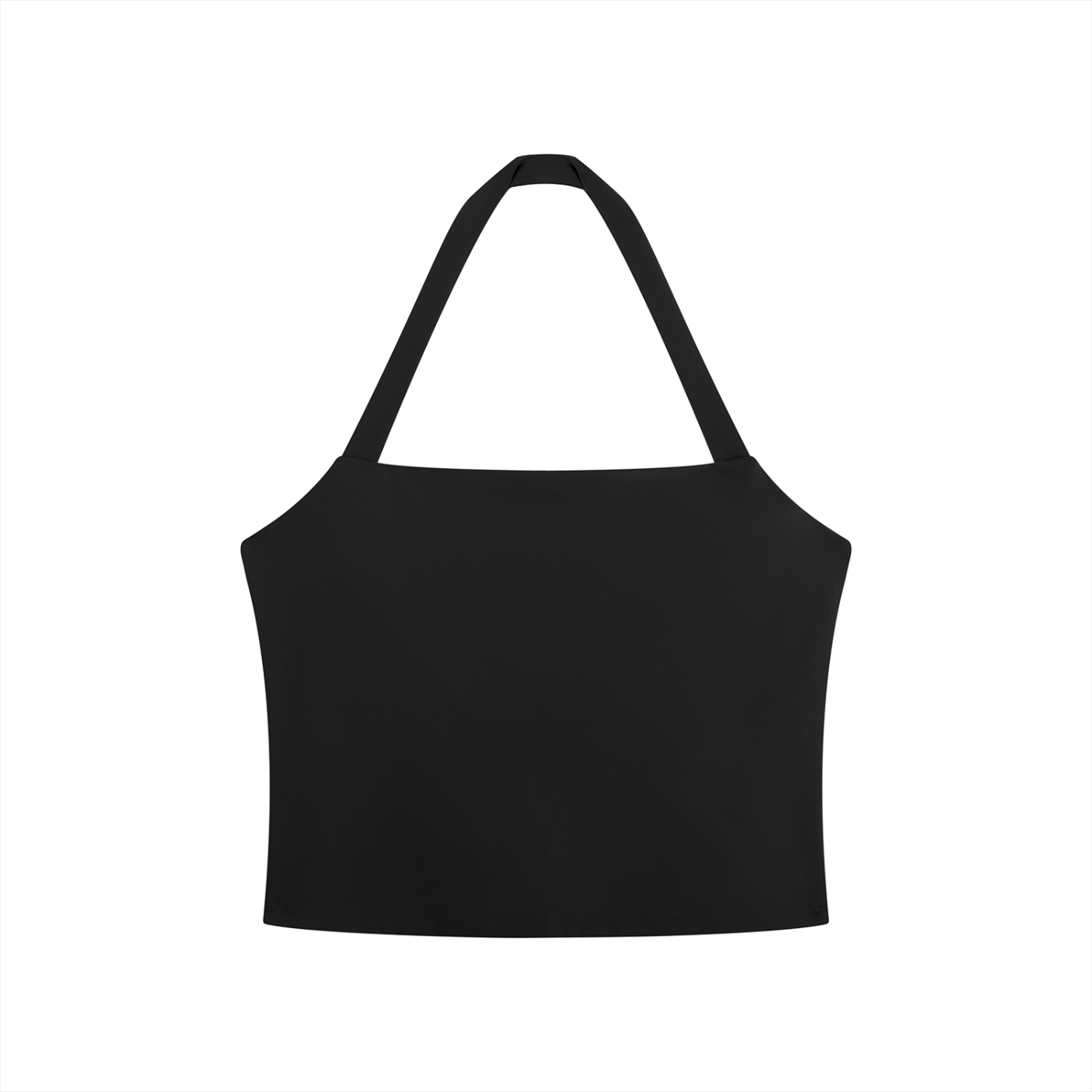 Halter Crop Sports Bra