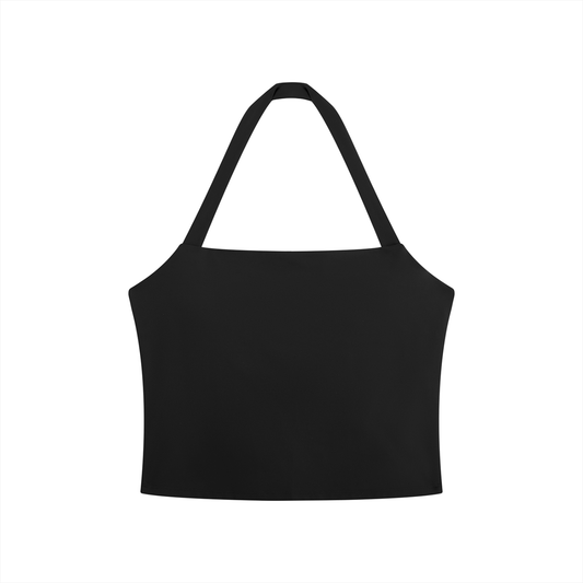 Halter Crop Sports Bra