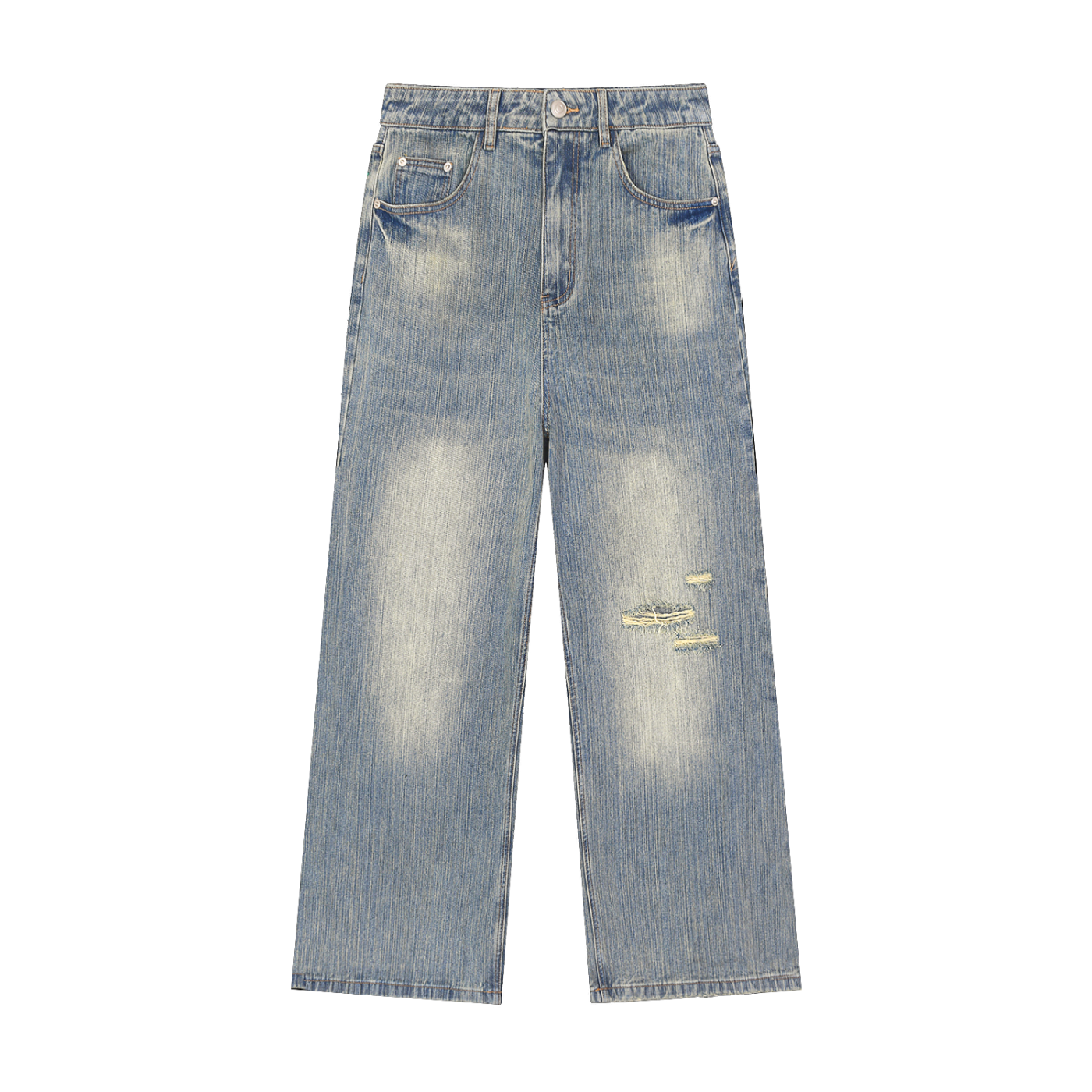 Vintage Distressed Denim